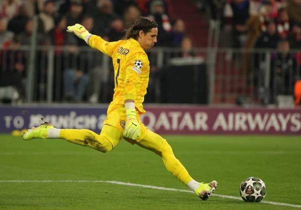 08 04 2025, Champions League, FC Bayern Muenchen vs Inter Milan, Allianz Arena Muenchen, Football Sport, in the picture Yann Sommer Inter Milan