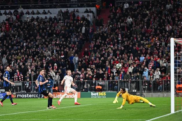 Harry Kane of FC Bayern Monaco in action during the UEFA Champions League quarter finals first leg match between FC Bayern Monaco and Inter FC Internazionale, on Avril 8th, 2025, at Allianz Arena stadium in Monaco, Germany Credit: Tiziano Ballabio  Copyright: xTizianoxBallabio IPAxSportx xipa-agency.netx xx IPA_56286071 IPA_Agency_IPA56286071