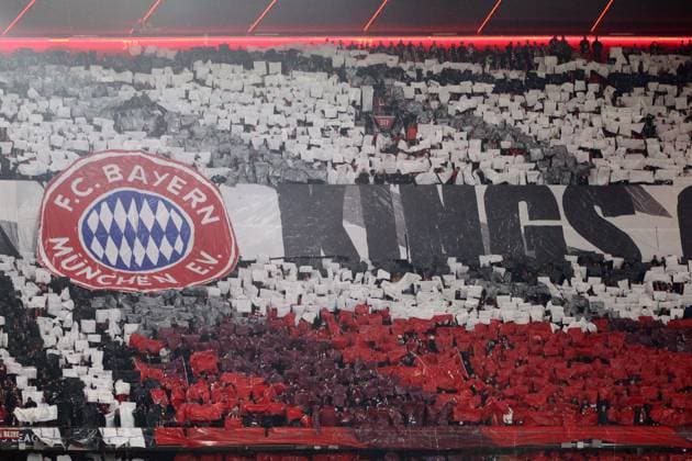 Fans , Bayern München-Inter Mailand, UEFA Champions League Viertelfinale , Fußball , in der Allianz Arena Stadion , München , Bayern , Deutschland . April 08, 2025 . Photo by: Davide Elias Ipa Photo Pressefoto DENL Copyright: xDavidexEliasx