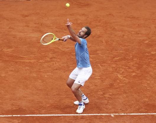 Rolex Monte-Carlo Masters PHOTOPQR NICE MATIN Dylan Meiffret ; Monaco ; 09 04 2025 ; Rolex Monte-Carlo Masters. ICI : Richard Gasquet lors de son match contre Daniel Altmaier Monaco France  Copyright: xPHOTOPQR NICExMATIN MAXPPPxDylanxMeiffretx 20250409NIM1245 20250409NIM1245
