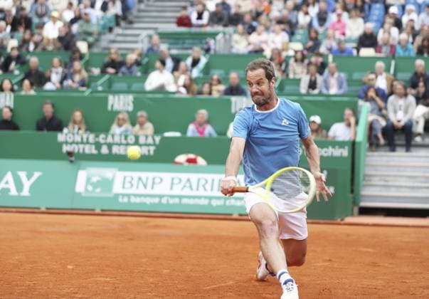 Rolex Monte-Carlo Masters PHOTOPQR NICE MATIN Dylan Meiffret ; Monaco ; 09 04 2025 ; Rolex Monte-Carlo Masters. ICI : Richard Gasquet lors de son match contre Daniel Altmaier Monaco France  Copyright: xPHOTOPQR NICExMATIN MAXPPPxDylanxMeiffretx 20250409NIM1250 20250409NIM1250