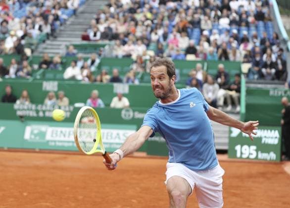 Rolex Monte-Carlo Masters PHOTOPQR NICE MATIN Dylan Meiffret ; Monaco ; 09 04 2025 ; Rolex Monte-Carlo Masters. ICI : Richard Gasquet lors de son match contre Daniel Altmaier Monaco France  Copyright: xPHOTOPQR NICExMATIN MAXPPPxDylanxMeiffretx 20250409NIM1252 20250409NIM1252