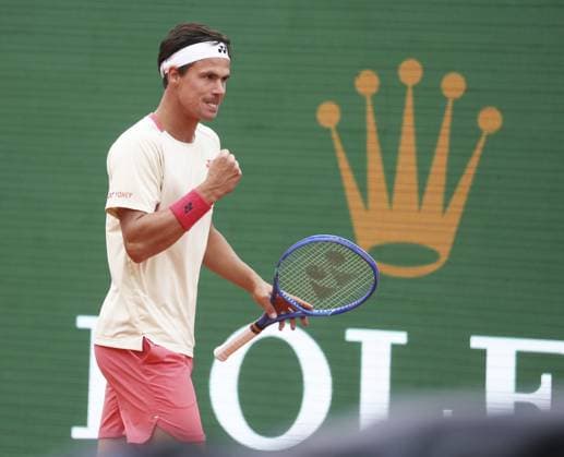 Rolex Monte-Carlo Masters PHOTOPQR NICE MATIN Dylan Meiffret ; Monaco ; 09 04 2025 ; Rolex Monte-Carlo Masters. ICI : Daniel Altmaier lors de son match contre Richard Gasquet Monaco France  Copyright: xPHOTOPQR NICExMATIN MAXPPPxDylanxMeiffretx 20250409NIM1255 20250409NIM1255