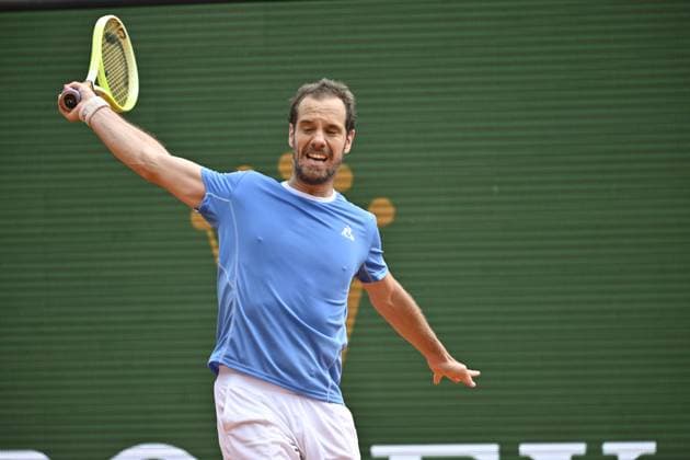 Tennis : Rolex Monte Carlo Masters 2025 - ATP, Tennis Herren - 08 04 2025 Tennis : Rolex Monte Carlo Masters 2025 - Atp - Richard Gasquet Monaco  Copyright: xChryslenexCaillaudx