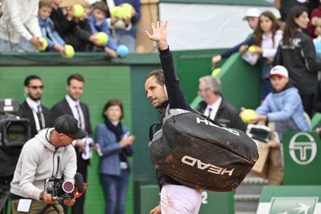 Tennis : Rolex Monte Carlo Masters 2025 - ATP, Tennis Herren - 08 04 2025 Tennis : Rolex Monte Carlo Masters 2025 - Atp - Richard Gasquet Monaco  Copyright: xChryslenexCaillaudx