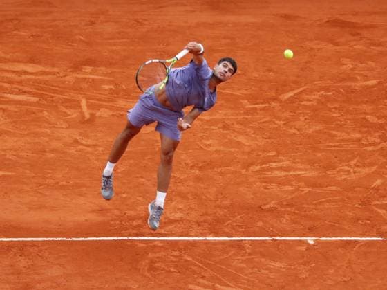 Rolex Monte-Carlo Masters PHOTOPQR NICE MATIN Dylan Meiffret ; Monaco ; 09 04 2025 ; Rolex Monte-Carlo Masters. ICI : Carlos Alcaraz gagne son match Monaco France  Copyright: xPHOTOPQR NICExMATIN MAXPPPxDylanxMeiffretx 20250409NIM1975 20250409NIM1975