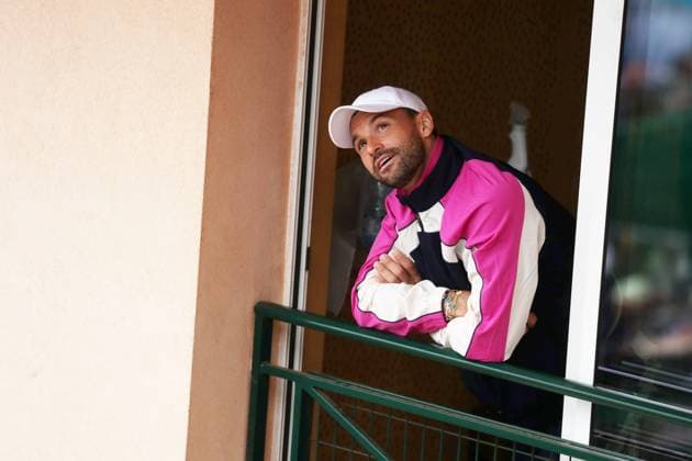 Rolex Monte-Carlo Masters PHOTOPQR NICE MATIN Dylan Meiffret ; Monaco ; 09 04 2025 ; Rolex Monte-Carlo Masters. ICI : Grigor Dimitrov Monaco France  Copyright: xPHOTOPQR NICExMATIN MAXPPPxDylanxMeiffretx 20250409NIM1986 20250409NIM1986