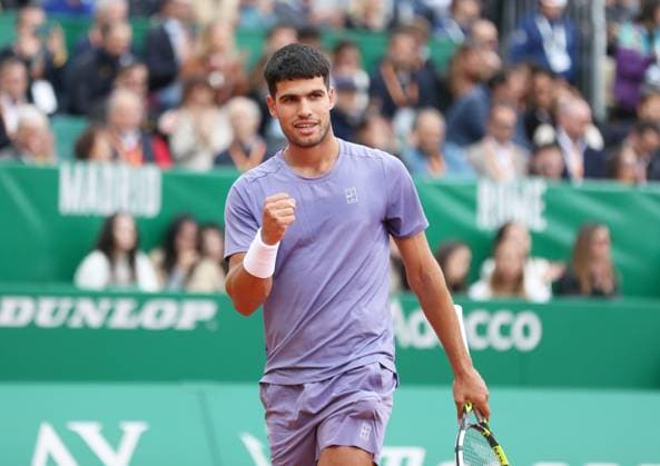 Rolex Monte-Carlo Masters PHOTOPQR NICE MATIN Dylan Meiffret ; Monaco ; 09 04 2025 ; Rolex Monte-Carlo Masters. ICI : Carlos Alcaraz Monaco France  Copyright: xPHOTOPQR NICExMATIN MAXPPPxDylanxMeiffretx 20250409NIM1987 20250409NIM1987