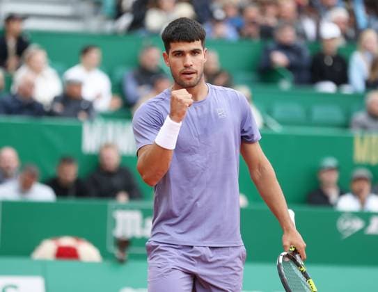 Rolex Monte-Carlo Masters PHOTOPQR NICE MATIN Dylan Meiffret ; Monaco ; 09 04 2025 ; Rolex Monte-Carlo Masters. ICI : Carlos Alcaraz Monaco France  Copyright: xPHOTOPQR NICExMATIN MAXPPPxDylanxMeiffretx 20250409NIM1992 20250409NIM1992