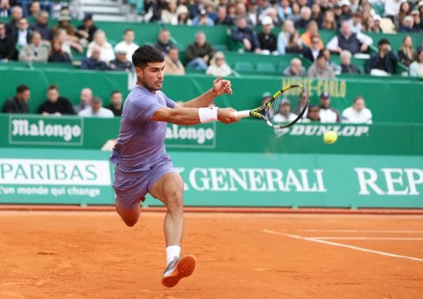 Rolex Monte-Carlo Masters PHOTOPQR NICE MATIN Dylan Meiffret ; Monaco ; 09 04 2025 ; Rolex Monte-Carlo Masters. ICI : Carlos Alcaraz Monaco France  Copyright: xPHOTOPQR NICExMATIN MAXPPPxDylanxMeiffretx 20250409NIM1997 20250409NIM1997