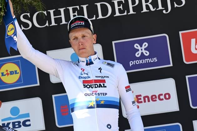 09-04-2025 Scheldeprijs; 2025, Soudal - Quick Step; Merlier, Tim; Schoten; 