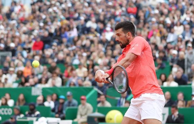 Rolex Monte-Carlo Masters PHOTOPQR NICE MATIN Dylan Meiffret ; Monaco ; 09 04 2025 ; Rolex Monte-Carlo Masters. ICI : Novak Djokovic Monaco France  Copyright: xPHOTOPQR NICExMATIN MAXPPPxDylanxMeiffretx 20250409NIM2414 20250409NIM2414