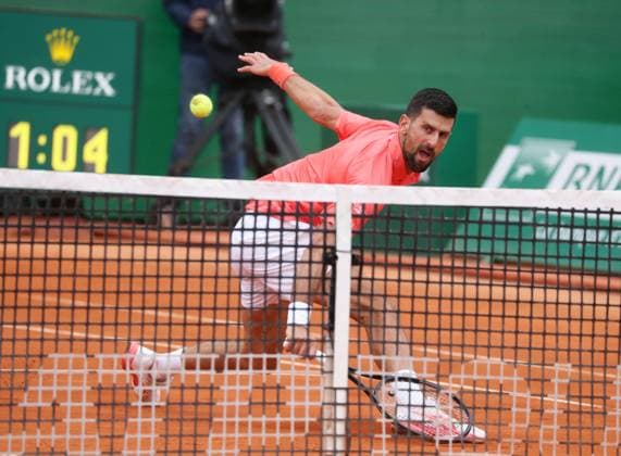 Rolex Monte-Carlo Masters PHOTOPQR NICE MATIN Dylan Meiffret ; Monaco ; 09 04 2025 ; Rolex Monte-Carlo Masters. ICI : Novak Djokovic Monaco France  Copyright: xPHOTOPQR NICExMATIN MAXPPPxDylanxMeiffretx 20250409NIM2422 20250409NIM2422