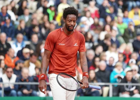 Rolex Monte-Carlo Masters PHOTOPQR NICE MATIN Dylan Meiffret ; Monaco ; 09 04 2025 ; Rolex Monte-Carlo Masters. ICI : Gael Monfils Monaco France  Copyright: xPHOTOPQR NICExMATIN MAXPPPxDylanxMeiffretx 20250409NIM2453 20250409NIM2453