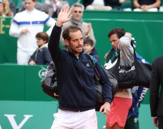 Rolex Monte-Carlo Masters PHOTOPQR NICE MATIN Dylan Meiffret ; Monaco ; 09 04 2025 ; Rolex Monte-Carlo Masters. ICI : Richard Gasquet fait ses adieux au tournoi Monaco France  Copyright: xPHOTOPQR NICExMATIN MAXPPPxDylanxMeiffretx 20250409NIM2470 20250409NIM2470