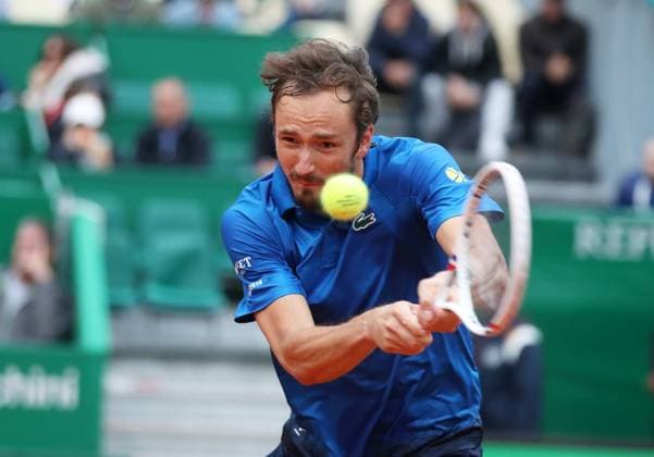 Rolex Monte-Carlo Masters PHOTOPQR NICE MATIN Dylan Meiffret ; Monaco ; 09 04 2025 ; Rolex Monte-Carlo Masters. ICI : Daniil Medvedev Monaco France  Copyright: xPHOTOPQR NICExMATIN MAXPPPxDylanxMeiffretx 20250409NIM2520 20250409NIM2520