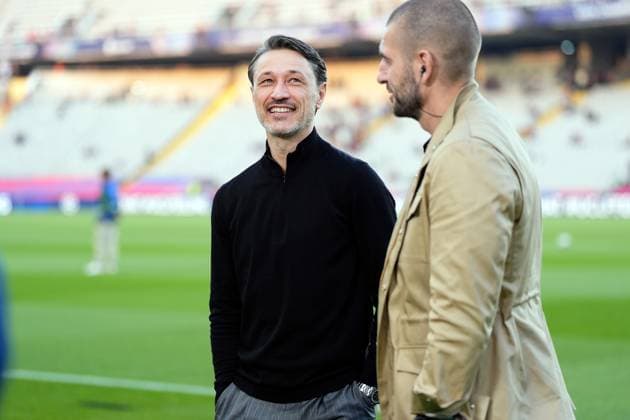 09 04 2025, xslx, Football UEFA Champions League, FC Barcelona Borussia Dortmund v l Coach Nico Kovac Borussia Dortmund UEFA REGULATIONS PROHIBIT ANY USE OF PHOTOGRAPHS as IMAGE SEQUENCES and or QUASI VIDEO Barcelona