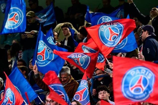 FOOTBALL : PSG vs Aston Villa - Ligue des Champions - 09 04 2025 Fans of PSG during the UEFA Champions League match between Paris Saint Germain and Aston Villa FC at Parc Des Princes on April 09 , 2025 in Paris, France. ( Photo by Dante Badano PsnewZ ) - ParisFrance  Copyright: xDantexBadanox
