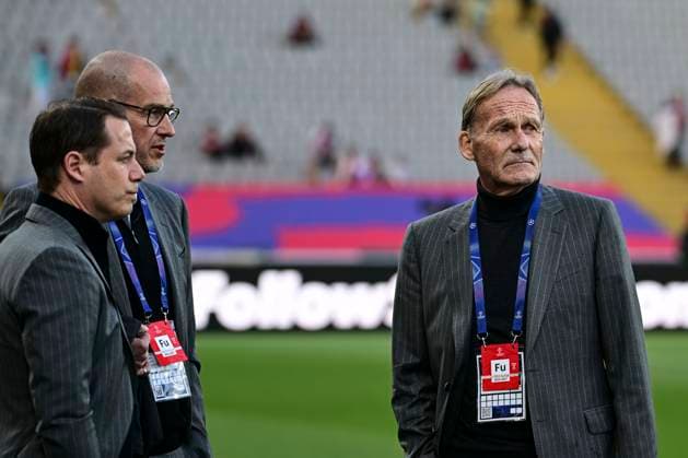 Joachim Watzke, FC Barcelona vs Borussia Dortmund, Football, Champions League, Quarter-finals, 09 04 2025 Barcelona Catalonia Spain Copyright: xkolbert-press MarcxNiemeyerx