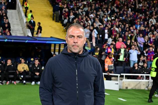 Head Coach Hans Dieter Hansi Flick FC Barcelona , FC Barcelona vs Borussia Dortmund, Football, Champions League, Quarterfinals, 09 04 2025 Barcelona Catalonia Spain Copyright: xkolbert-press MarcxNiemeyerx