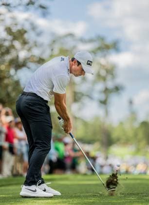 250409 Viktor Hovland of Norway during the par three contest prior to the 2025 Masters Golf Tournament on April 9, 2025 in Augusta Photo Petter Arvidson BILDBYRAN kod PA PA1006 golf masters bbeng the masters augusta Copyright: PETTERxARVIDSON BB250409PA112