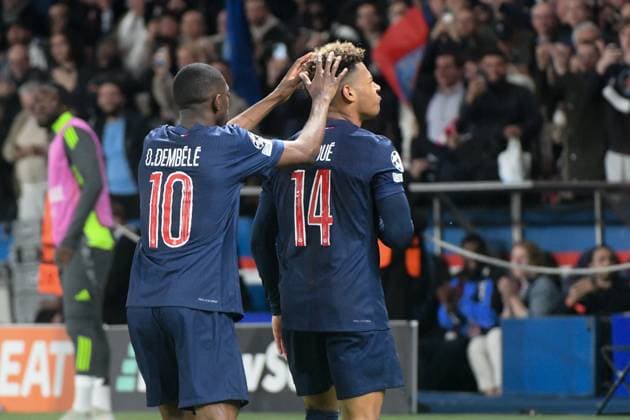 FOOTBALL : Paris Saint-Germain vs Aston Villa - Ligue des Champions - 09 04 2025 PSG vs Aston Villa, Ligue des champions, Parc des Princes, Paris, France, on April 9, 2025. 09 04 2025-Paris, FRANCE. PARISFrance  Copyright: xLIONELxURMANx