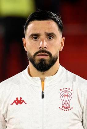 Hernan Galindez. Club AtlÃ tico Huracan. 9 4 2025 portrait *** Hernan Galindez Club AtlÃ tico Huracan 9 4 2025 portrait Copyright: xjuanbaezphxJUANxMANUELxBAEZx
