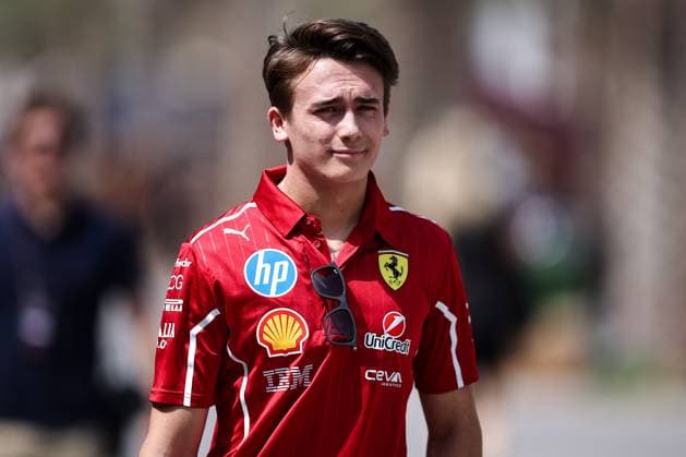F1 - BAHRAIN GRAND PRIX 2025 BEGANOVIC Dino (swe), Ferrari Driver Academy, portrait during the Formula 1 Gulf Bahrain Grand Prix 2025, 4th round of the 2025 FIA Formula One World Championship, WM, Weltmeisterschaft from April 11 to 13, 2025 on the Bahrain International Circuit, in Sakhir, Bahrain - SakhirBahrain  Copyright: xEricxAlonsox