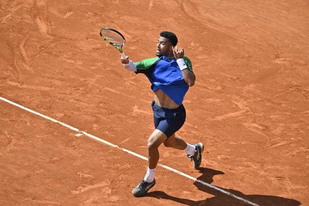 Tennis : Rolex Monte Carlo Masters 2025 - ATP, Tennis Herren - 10 04 2025 Tennis : Rolex Monte Carlo Masters 2025 - Atp - Arthur Fils Monaco  Copyright: xChryslenexCaillaudx