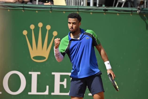Tennis : Rolex Monte Carlo Masters 2025 - ATP, Tennis Herren - 10 04 2025 Tennis : Rolex Monte Carlo Masters 2025 - Atp - Arthur Fils Monaco  Copyright: xChryslenexCaillaudx