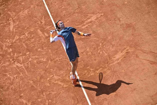 Tennis : Rolex Monte Carlo Masters 2025 - ATP, Tennis Herren - 10 04 2025 Tennis : Rolex Monte Carlo Masters 2025 - Atp - Andrey Rublev Monaco  Copyright: xChryslenexCaillaudx