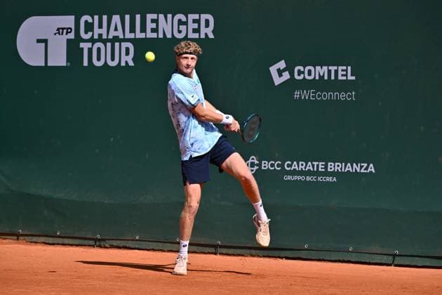 ATP, Tennis Herren Atkinsons Monza Open 2025 Martin Landaluce of Spain participates in the ATP Challenger Atkinsons Monza Open 2025 at Villa Reale Tennis in Monza, Italy, on April 10, 2023. Monza Italy  Copyright: xMichelexMaravigliax originalFilename:maraviglia-tennisat250410_np9Fr.jpg
