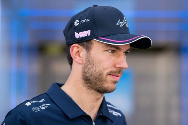 Pierre Gasly BWT Alpine F1 Team, 10 , BAH, Formula 1 World Championship, Gulf Air Grand Prix of Bahrain, Bahrain International Circuit, Media Day, 2025 season, 10 04 2025 BAH, Formula 1 World Championship, Gulf Air Grand Prix of Bahrain, Bahrain International Circuit, Media Day, 2025 season, 10 04 2025 Sakhir Copyright: xEibner-Pressefoto Memmlerx EP_MMR