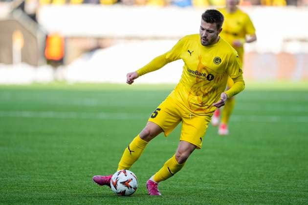 UEFA Europa League 24 25, quarterfinal, 1 match, Bodo Glimt Lazio Bodo 20250410 Bodo Glimts Fredrik Bjorkan during the first UEFA Europa League quarterfinal football match between Bodo Glimt and Lazio at Aspmyra Stadium in Bodo Photo Lise Aserud NTB Bodo Norge EDITORIAL USE ONLY RESTRICTED USE FOR BETTING COMPANIES  Copyright: xLisexAserudx xNTBx