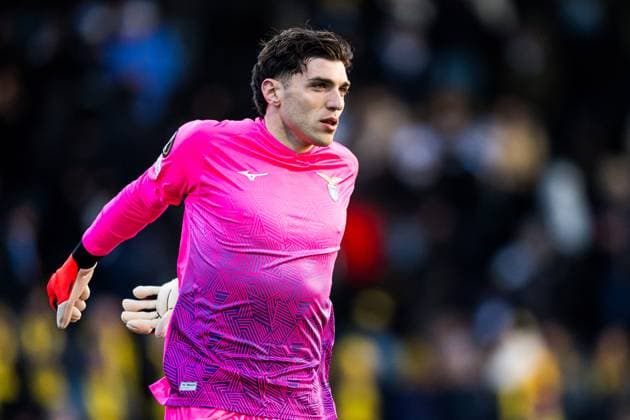 250410 Oliver Provstgaard of Lazio during the UEFA Europa League quarter final football match between Bodo Glimt and Lazio on April 10, 2025 in Bodo Photo Marius Simensen BILDBYRAN COP 238 bbeng bodo bodo glimt football fotball fotboll kvartfinale lazio quarter final soccer uefa europa league  Copyright: MARIUSxSIMENSEN BB250410ZU011