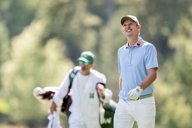 250410 Justin Rose of England during the first round of the 2025 Masters Golf Tournament on April 10, 2025 in Augusta Photo Petter Arvidson BILDBYRAN kod PA PA1007 bbeng golf masters the masters augusta us masters  Copyright: PETTERxARVIDSON BB250410PA178