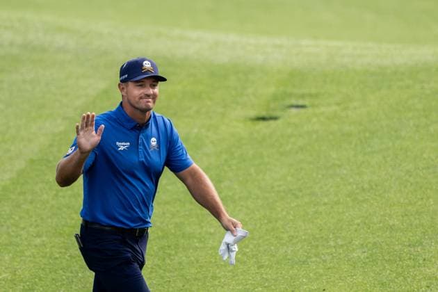 250410 Bryson DeChambeau of the United States during the first round of the 2025 Masters Golf Tournament on April 10, 2025 in Augusta Photo Petter Arvidson BILDBYRAN kod PA PA1007 bbeng golf masters the masters augusta us masters  Copyright: PETTERxARVIDSON BB250410PA205