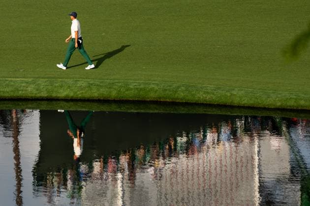 250410 Ludvig Aberg of Sweden during the first round of the 2025 Masters Golf Tournament on April 10, 2025 in Augusta Photo Petter Arvidson BILDBYRAN kod PA PA1007 bbeng golf masters the masters augusta us masters sverige  Copyright: PETTERxARVIDSON BB250410PA226