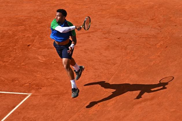 Monaco Rolex Masters - Monte Carlo Arthur Fils (FRA) at the Monaco Tennis Rolex Masters in Monte Carlo, on April, 10, 2025. Photo by Corinne Dubreuil ABACAPRESS.COM Monaco Monaco  Copyright: xDubreuilxCorinne ABACAx