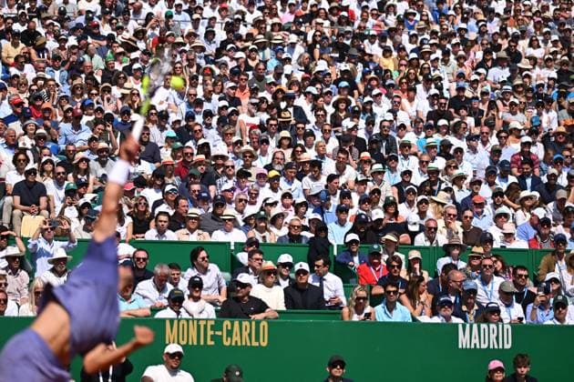 Monaco Rolex Masters - Monte Carlo Atmosphere at the Monaco Tennis Rolex Masters in Monte Carlo, on April, 10, 2025. Photo by Corinne Dubreuil ABACAPRESS.COM Monaco Monaco  Copyright: xDubreuilxCorinne ABACAx
