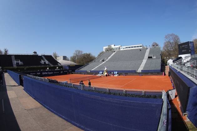 11 04 2025, BMW Open, MTTC Iphitos Praesentation, Munich, Sport,Tennis, in picture New Center Court at BMW Open 2025