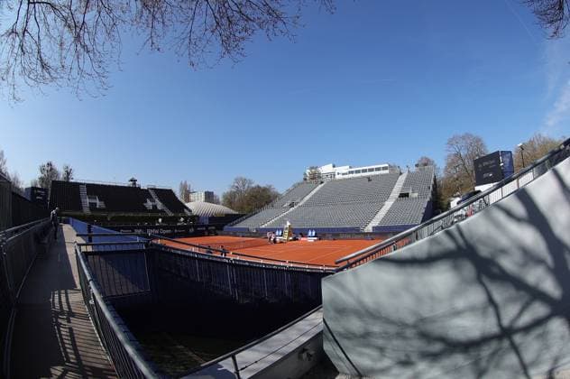 11 04 2025, BMW Open, MTTC Iphitos Praesentation, Munich, Sport,Tennis, in picture New Center Court at BMW Open 2025