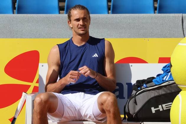 Alexander Zverev DEU at training, Tennis BMW Open by Bitpanda ATP 500 Munich 11 04 2025 PHOTO Mladen Lackovic LakoPress
