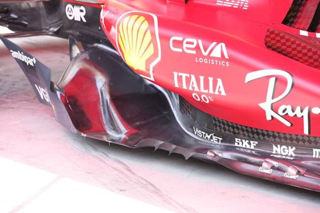 F1 - BAHRAIN GRAND PRIX 2025 Floor fence, floor body, floor edge during the Formula 1 Gulf Bahrain Grand Prix 2025, 4th round of the 2025 FIA Formula One World Championship, WM, Weltmeisterschaft from April 11 to 13, 2025 on the Bahrain International Circuit, in Sakhir, Bahrain - SakhirBahrain  Copyright: xEricxAlonsox