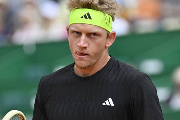 Tennis : Rolex Monte Carlo Masters 2025 - ATP, Tennis Herren - 11 04 2025 Tennis : Rolex Monte Carlo Masters 2025 - Atp - Davidovich Fokina Monaco  Copyright: xChryslenexCaillaudx