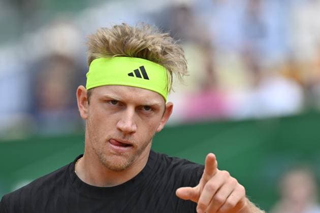 Tennis : Rolex Monte Carlo Masters 2025 - ATP, Tennis Herren - 11 04 2025 Tennis : Rolex Monte Carlo Masters 2025 - Atp - Davidovich Fokina Monaco  Copyright: xChryslenexCaillaudx