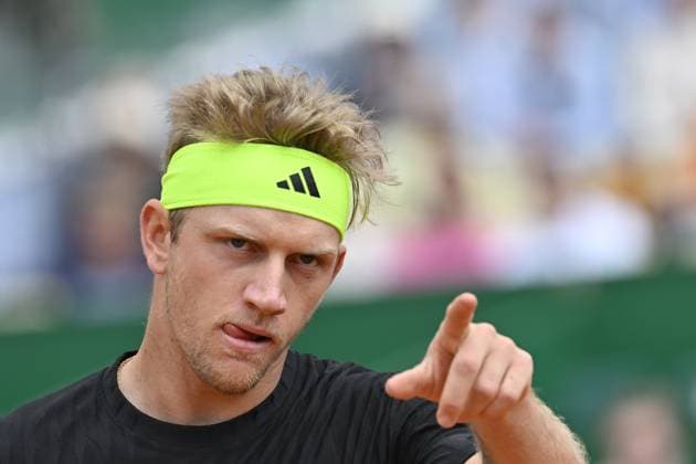 Tennis : Rolex Monte Carlo Masters 2025 - ATP, Tennis Herren - 11 04 2025 Tennis : Rolex Monte Carlo Masters 2025 - Atp - Davidovich Fokina Monaco  Copyright: xChryslenexCaillaudx