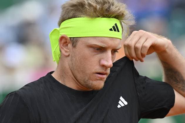 Tennis : Rolex Monte Carlo Masters 2025 - ATP, Tennis Herren - 11 04 2025 Tennis : Rolex Monte Carlo Masters 2025 - Atp - Davidovich Fokina Monaco  Copyright: xChryslenexCaillaudx