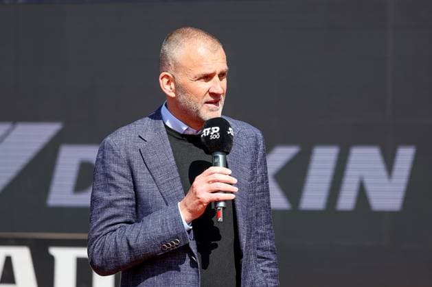 Christian Ach Head of BWM Germany , GER, BMW Open by Bitpanda, Tennis, 2025, Kick-off press event, 11 04 2025, GER, BMW Open by Bitpanda, Tennis, Kick-off press event, 11 04 2025 Munich Copyright: xEibner-Pressefoto JennixMaulx EP_JML