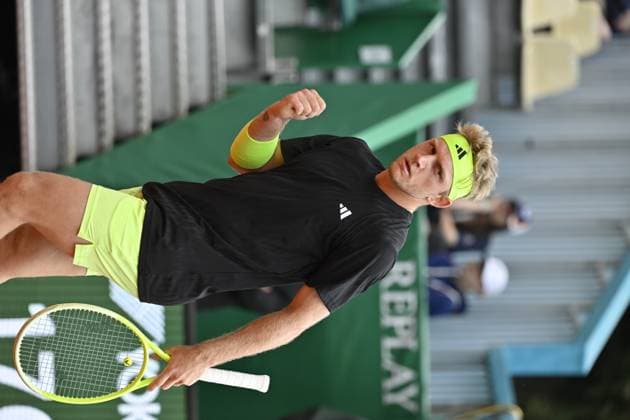 Tennis : Rolex Monte Carlo Masters 2025 - ATP, Tennis Herren - 11 04 2025 Tennis : Rolex Monte Carlo Masters 2025 - Atp - Davidovich Fokina Monaco  Copyright: xChryslenexCaillaudx